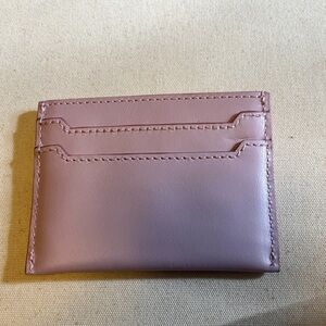 j crew mini wallet, pearl pink